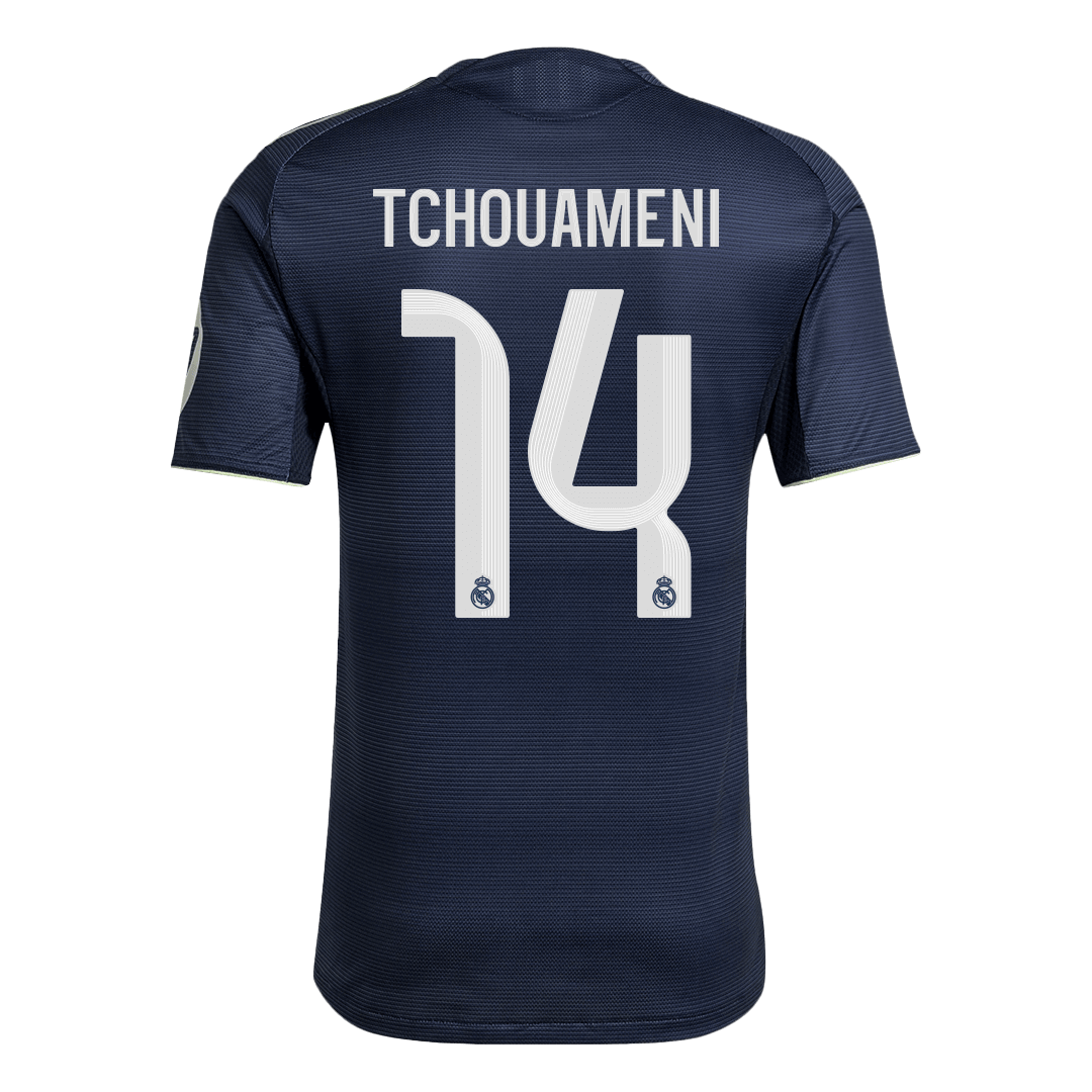 Real Madrid TCHOUAMENI #14 Pryč Fotbalový dres 2025/26 - verze pro hráče