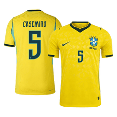 Brazil CASEMIRO #5 Domov Fotbalový dres Mistrovství světa 2026 - verze pro hráče