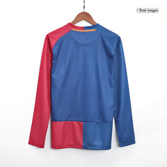 Barcelona Home Retro Long Sleeve Football Jersey 2008/09 - UCL Final