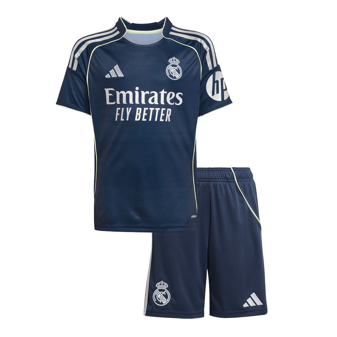 Real Madrid Away Kids Jersey (Shirt + Shorts) 2025/26