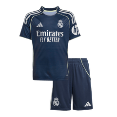 Real Madrid Away Kids Jersey (Shirt + Shorts) 2025/26