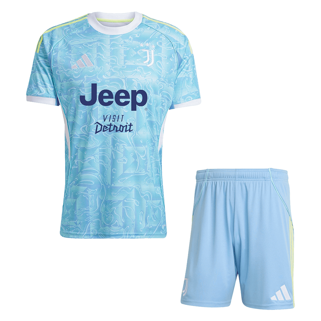 Pánské Juventus Pryč Fotbalový dres (Jersey+Shorts) Kit 2025/26