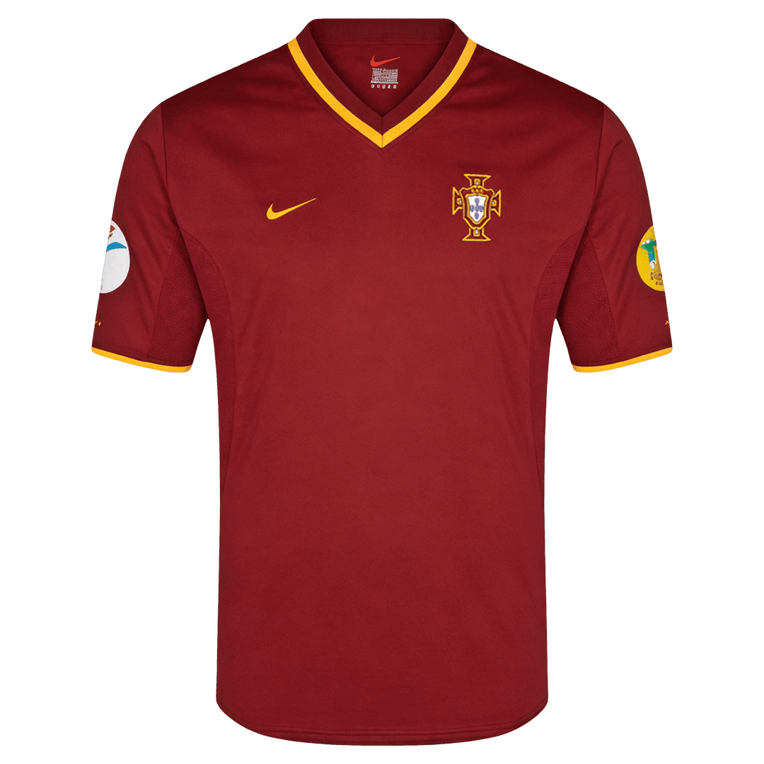 Portugal Domov Retro fotbalový dres 2000