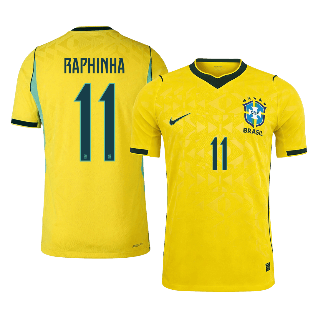 Brazil RAPHINHA #11 Domov Fotbalový dres Mistrovství světa 2026 - verze pro hráče