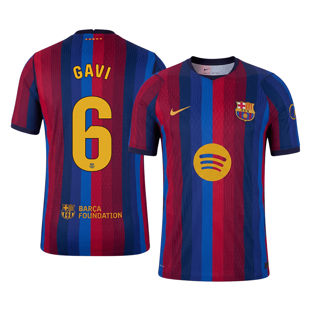 Barcelona GAVI #6 Domov Fotbalový dres 2026/27 - verze pro hráče