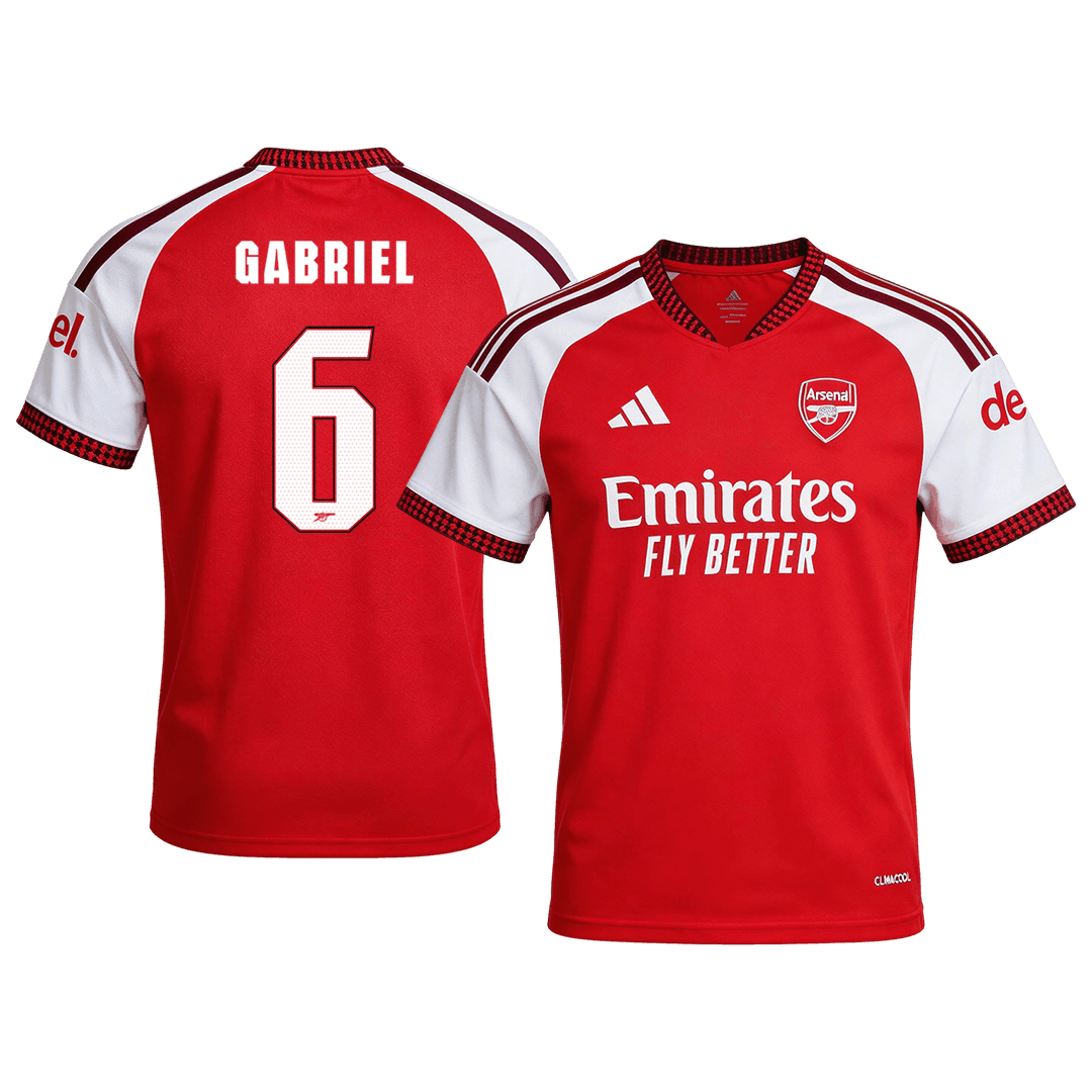 Pánské Arsenal GABRIEL #6 Domov Fotbalový dres 2026/27 - UCL