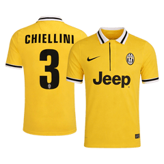 Juventus CHIELLINI #3 Pryč Retro fotbalový dres 2013/14