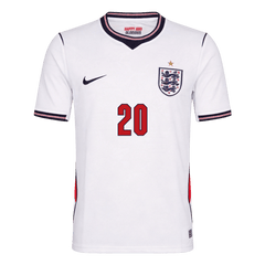 Pánské England PALMER #20 Domov Fotbalový dres Mistrovství světa 2026
