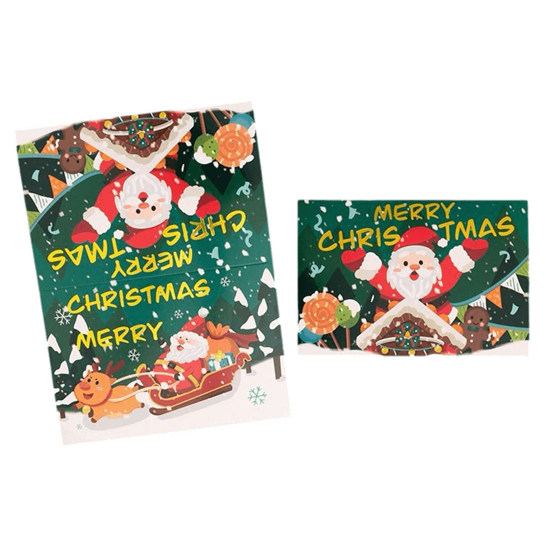Vánoční přání na míru – Santa Claus – Personalizovaný vzkaz
