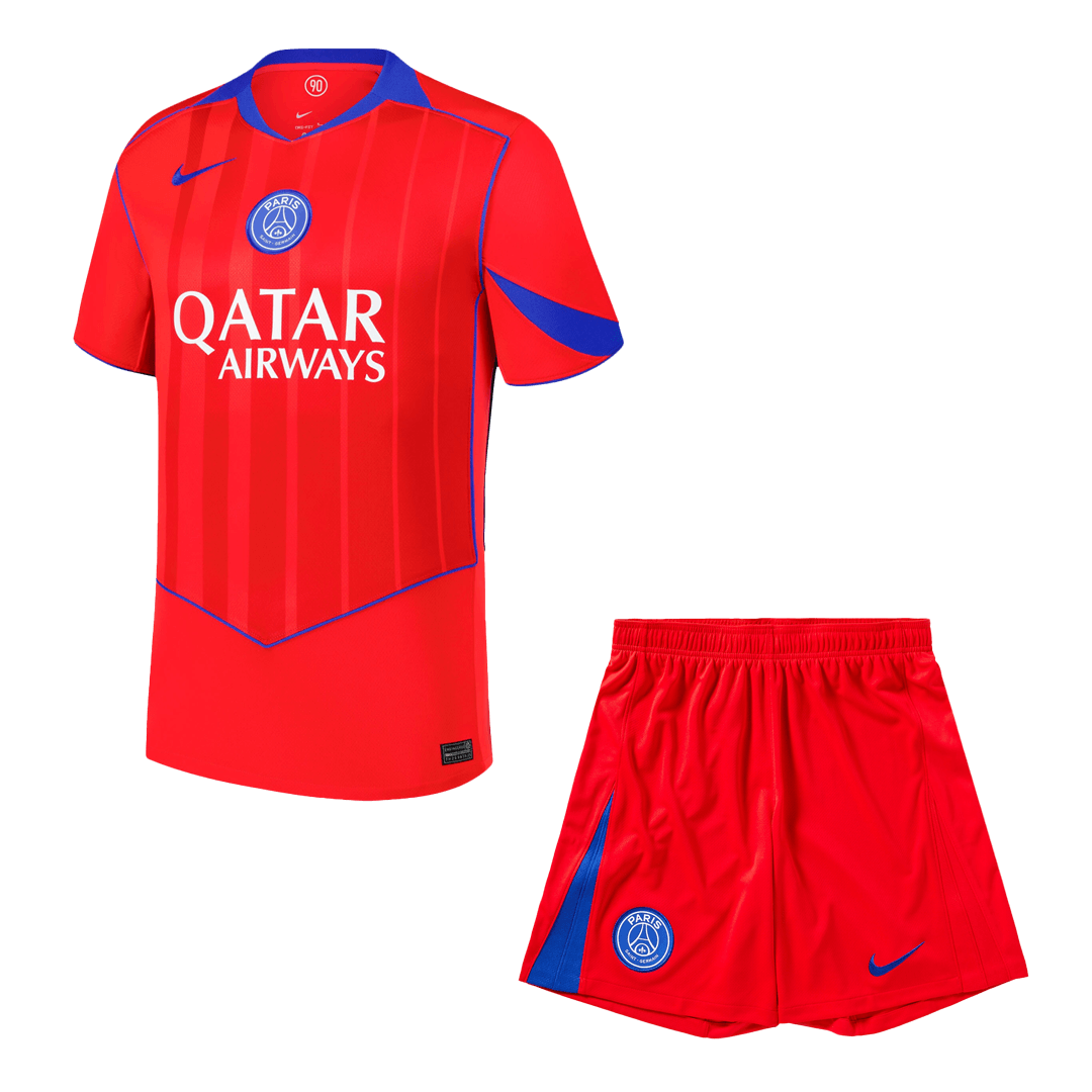 Pánské PSG Třetí pryč Fotbalový dres (Jersey+Shorts) Kit 2025/26