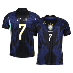 Brazil VINI JR. #7 Pryč Fotbalový dres Mistrovství světa 2026 - verze pro hráče