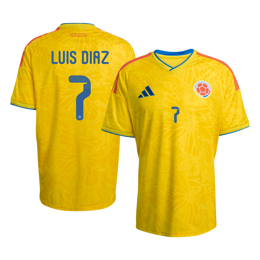 Pánské Colombia LUIS DíAZ #7 Domov Fotbalový dres Mistrovství světa 2026
