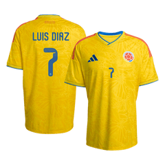Pánské Colombia LUIS DíAZ #7 Domov Fotbalový dres Mistrovství světa 2026