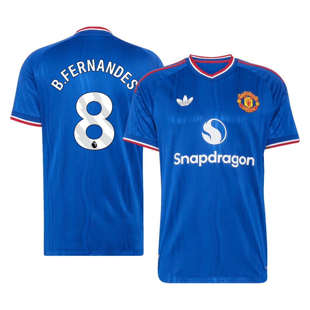 Manchester United B. FERNANDES #8 Pryč Fotbalový dres 2026/27 - verze pro hráče