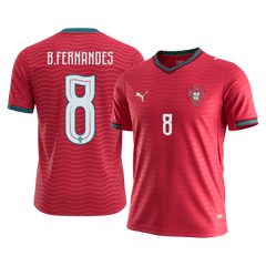 Pánské Portugal B.FERNANDES #8 Domov Fotbalový dres Mistrovství světa 2026