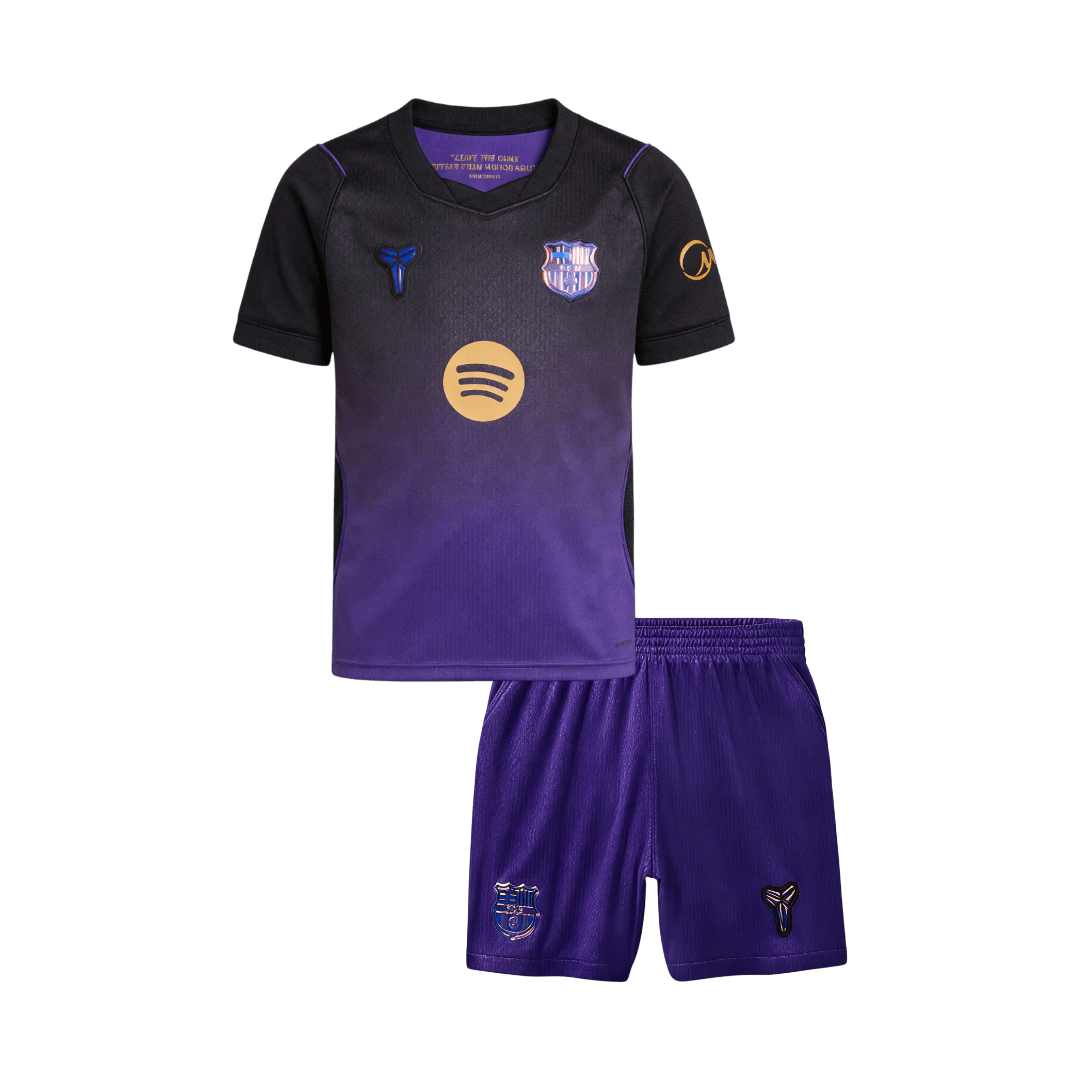 Děti Barcelona Pryč Fotbalový dres Kit(dres + šortky) 2026/27