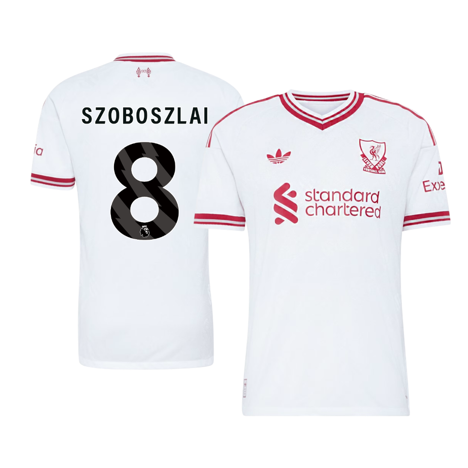 Liverpool SZOBOSZLAI #8 Pryč Fotbalový dres 2026/27 - verze pro hráče