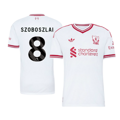 Liverpool SZOBOSZLAI #8 Pryč Fotbalový dres 2026/27 - verze pro hráče