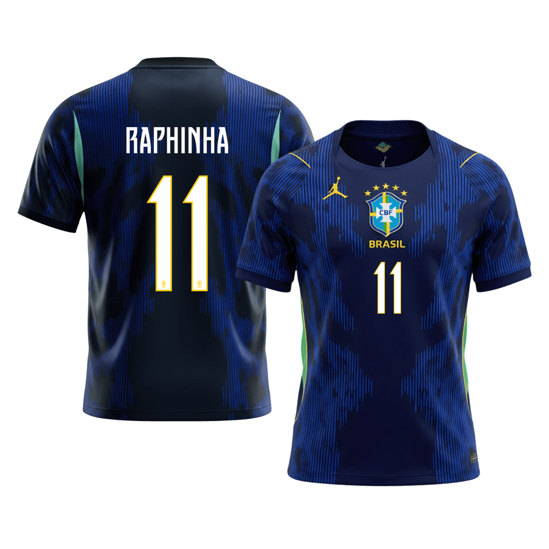 Pánské Brazil RAPHINHA #11 Pryč Fotbalový dres Mistrovství světa 2026
