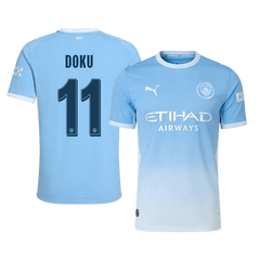 Manchester City DOKU #11 Domov Fotbalový dres 2026/27 - verze pro hráče - UCL