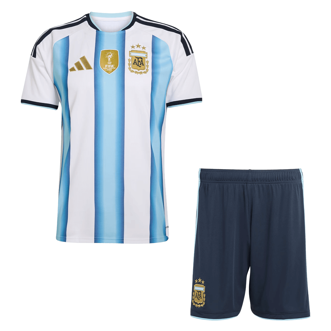 Pánské Argentina Domov World Cup Fotbalový dres (Jersey+Shorts) Kit 2026
