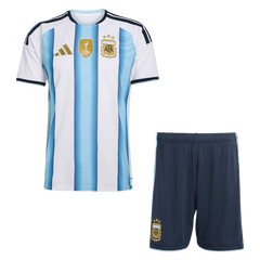 Pánské Argentina Domov World Cup Fotbalový dres (Jersey+Shorts) Kit 2026