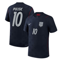 USA PULISIC #10 Pryč Fotbalový dres Mistrovství světa 2026 - verze pro hráče