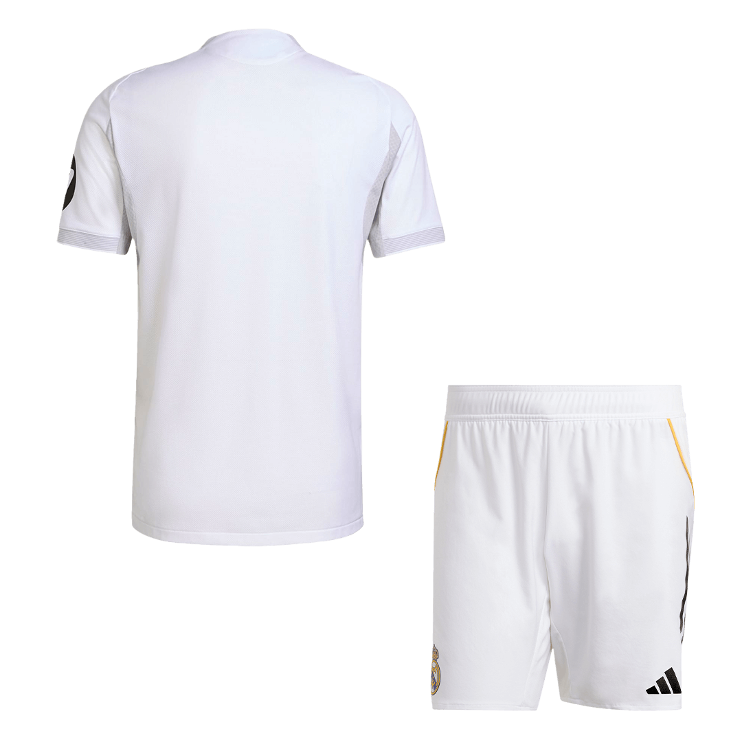 Real Madrid Men's Home Jersey Set (Shirt+Shorts) 2025/26 - Player Version