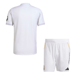 Real Madrid Men's Home Jersey Set (Shirt+Shorts) 2025/26 - Player Version