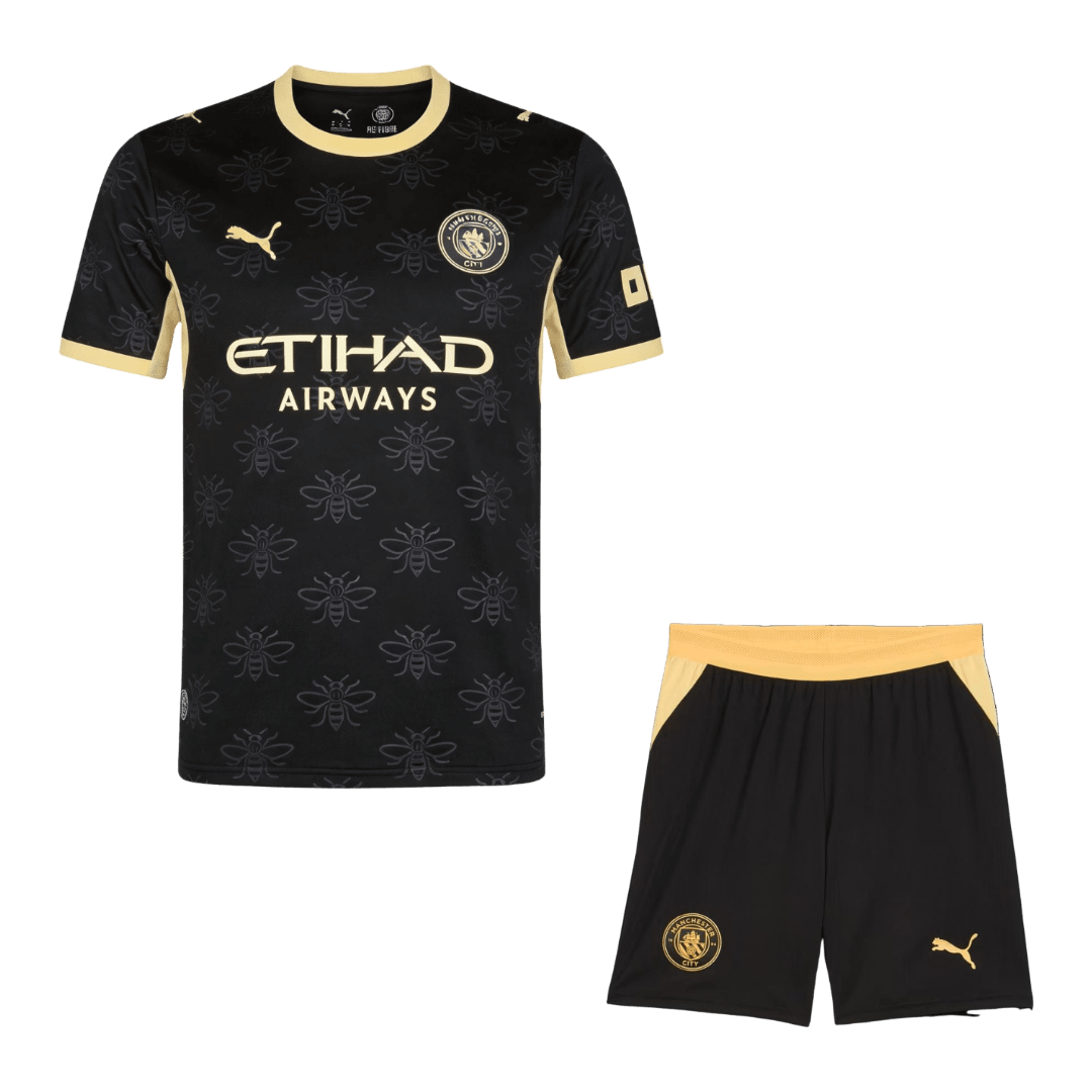 Pánské Manchester City Pryč Fotbalový dres (Jersey+Shorts) Kit 2026/27