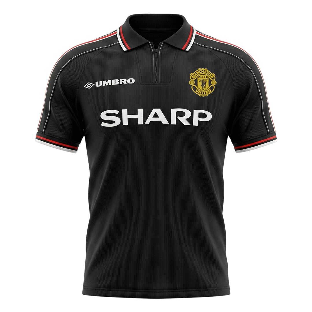 Manchester United Pryč Retro fotbalový dres 1998