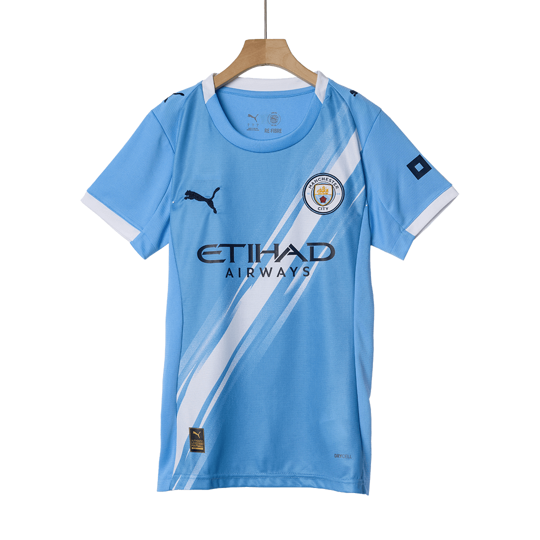 Dámský domácí fotbalový dres Manchester City 2025/26