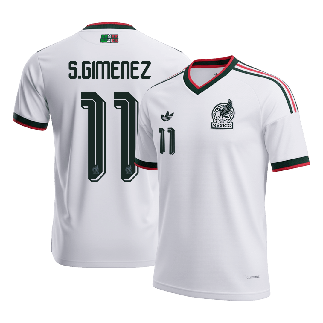 Pánské Mexico S.GIMENEZ #11 Pryč Fotbalový dres Mistrovství světa 2026