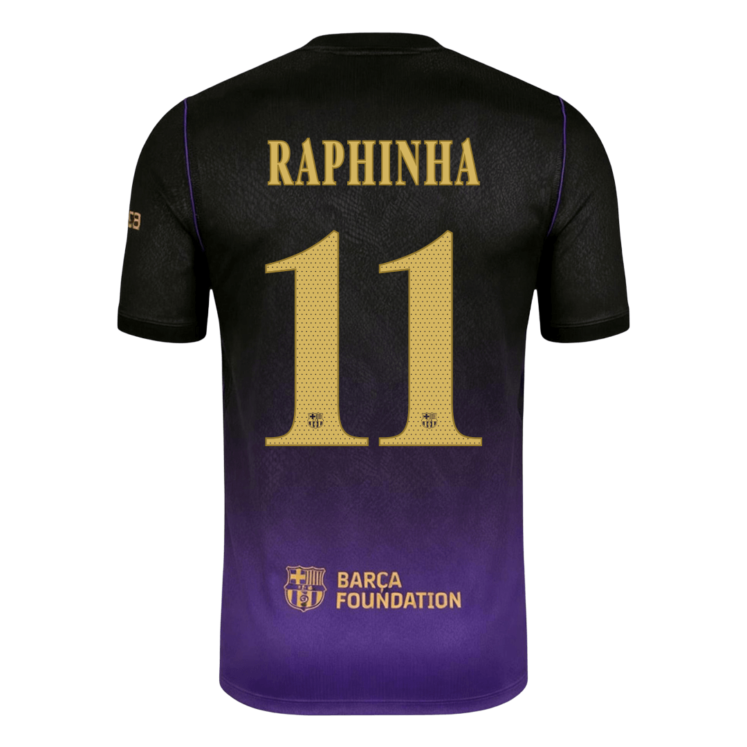 Pánské Barcelona RAPHINHA #11 Pryč Fotbalový dres 2026/27 - UCL