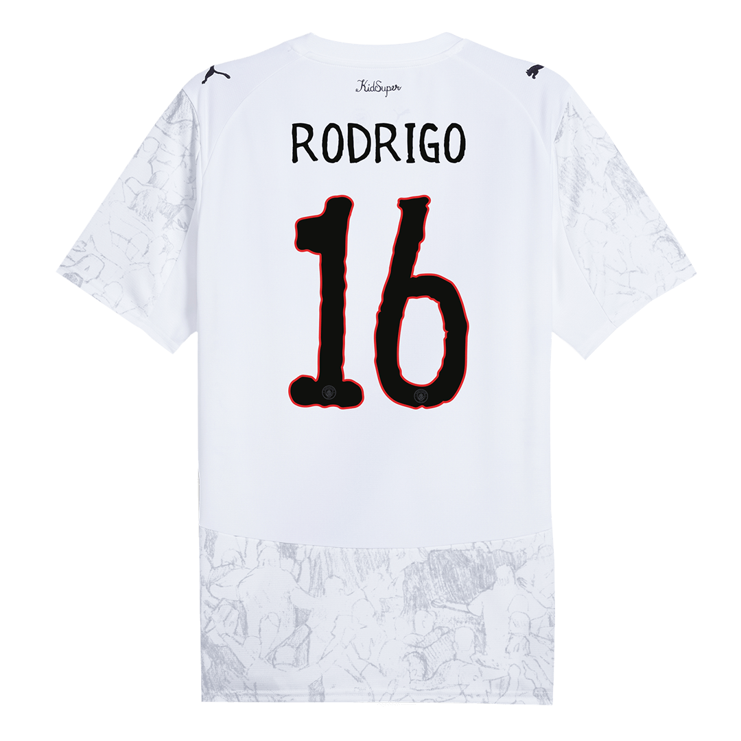 Pánské fotbalové dresy Manchester City x KidSuper RODRIGO #6 Světový pohár klubů ve fotbale 2025/26