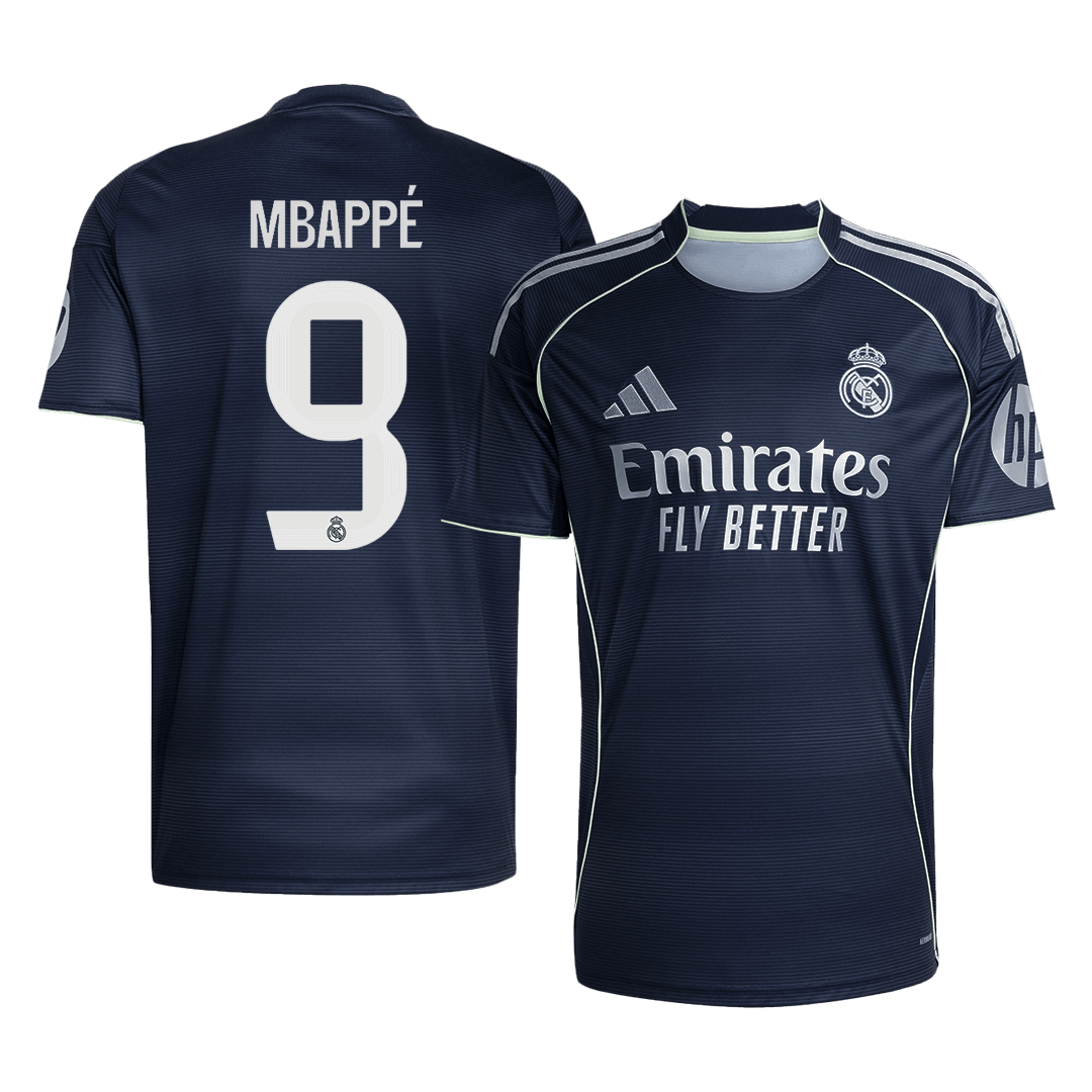 Pánský venkovní fotbalový dres Real Madrid MBAPPÉ #9 2025/26