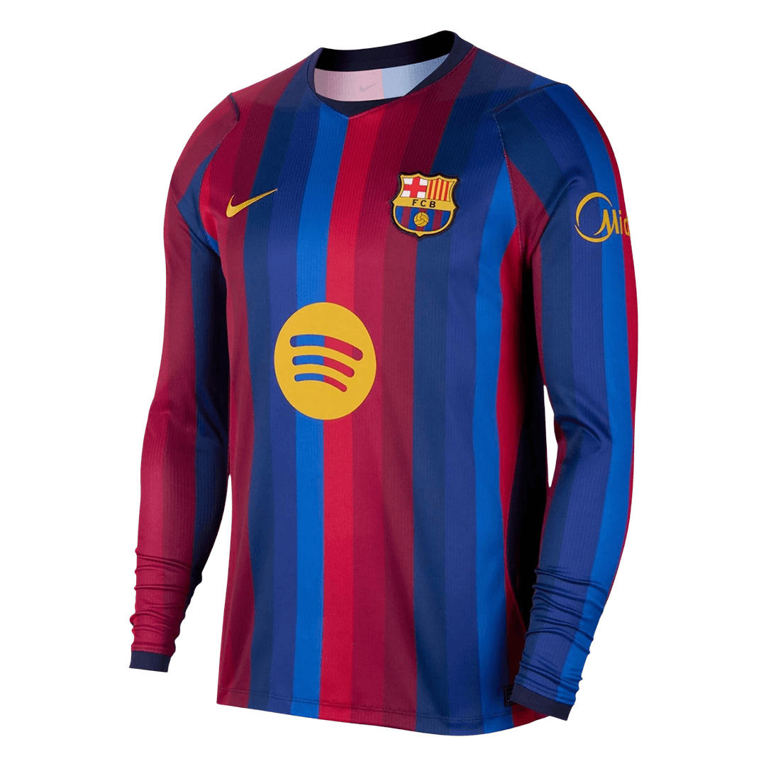 Pánské Barcelona Domov Fotbalový dres s dlouhým rukávem 2026/27