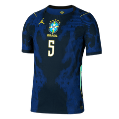 Brazil CASEMIRO #5 Pryč Fotbalový dres Mistrovství světa 2026 - verze pro hráče