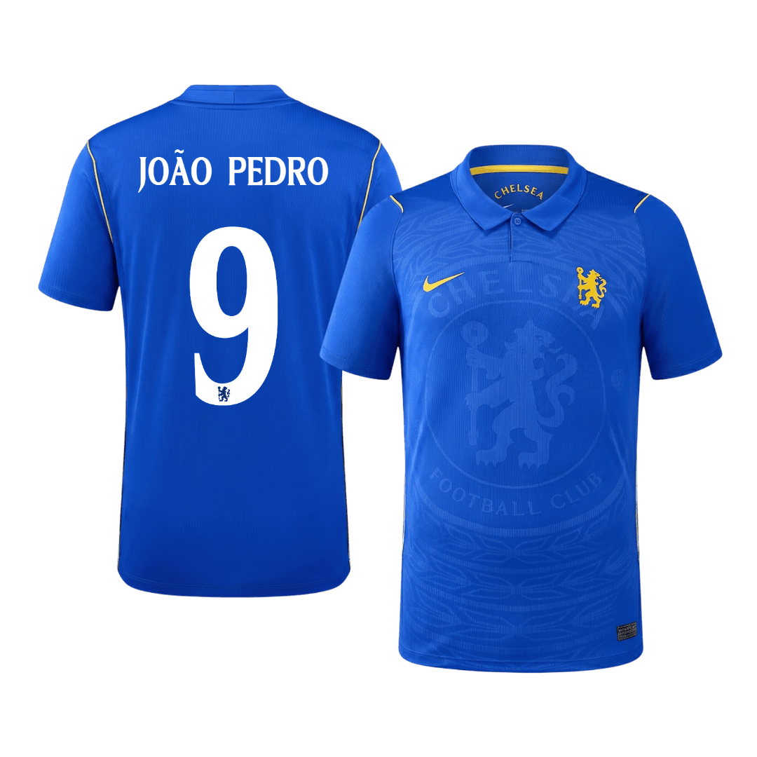 Pánské Chelsea JOÃO PEDRO #9 Domov Fotbalový dres 2026/27 - UCL