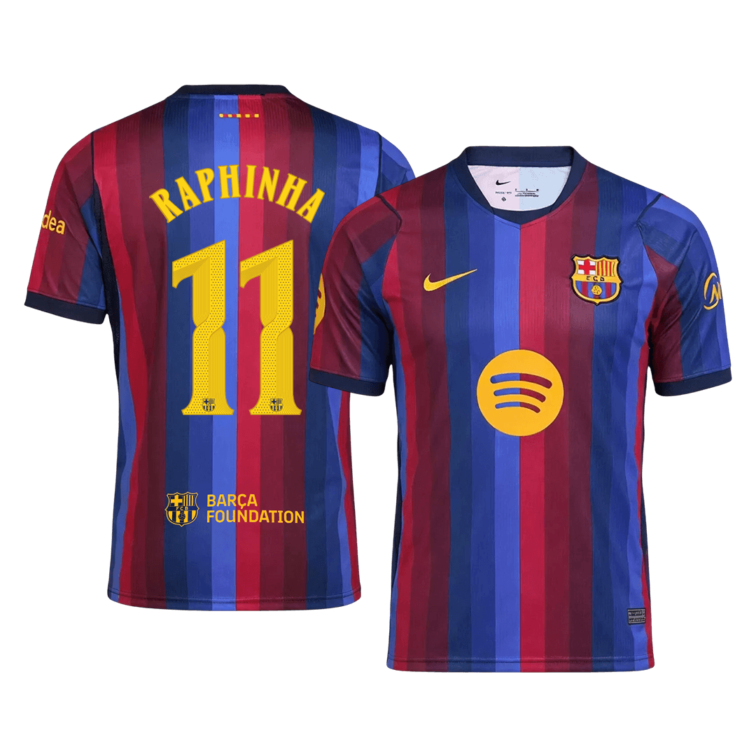 Pánské Barcelona RAPHINHA #11 Domov Fotbalový dres 2026/27 - UCL