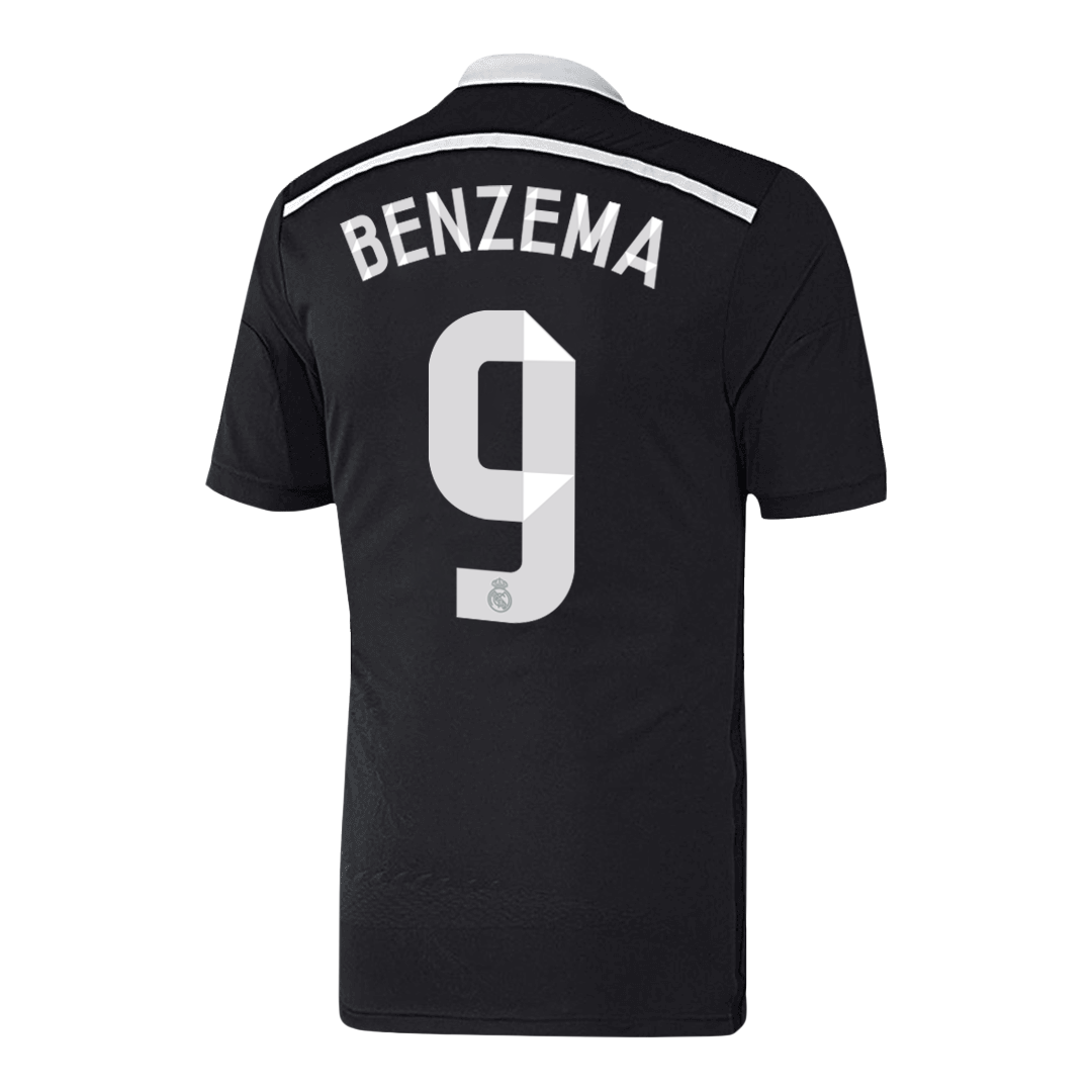 Real Madrid BENZEMA #9 Třetí venkovní retro fotbalový dres 2014/15