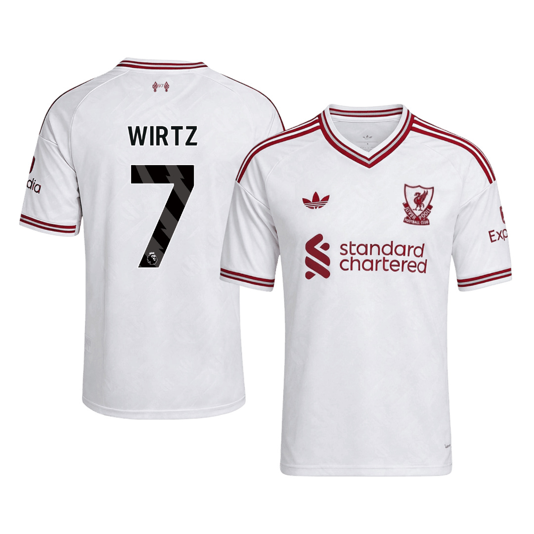 Pánské Liverpool WIRTZ #7 Pryč Fotbalový dres 2026/27