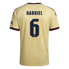 Arsenal GABRIEL #6 Třetí pryč Fotbalový dres 2026/27 - verze pro hráče - UCL
