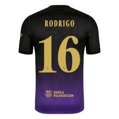 Pánské Barcelona RODRIGO #16 Pryč Fotbalový dres 2026/27 - UCL