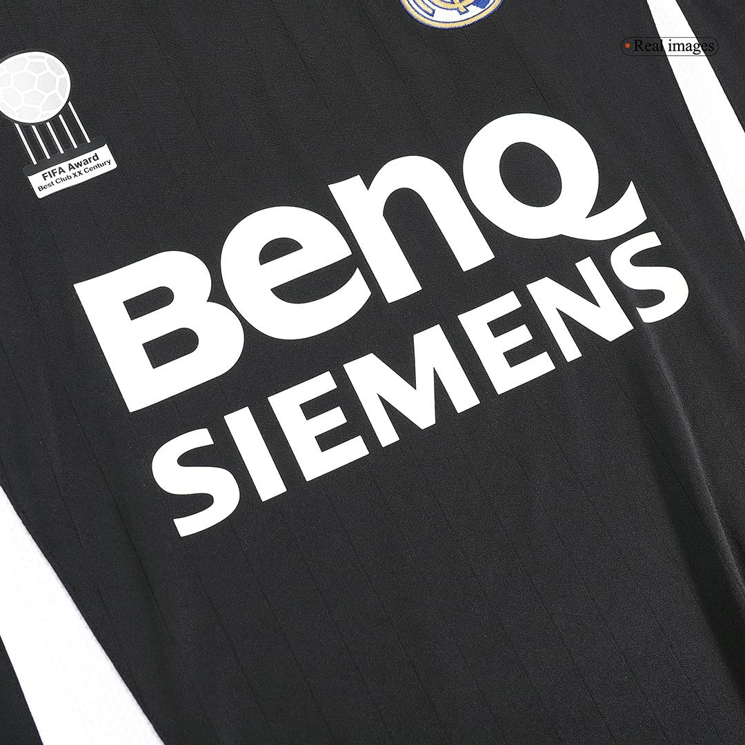 Real Madrid BECKHAM #23 venkovní retro fotbalový dres s dlouhým rukávem 2006/07