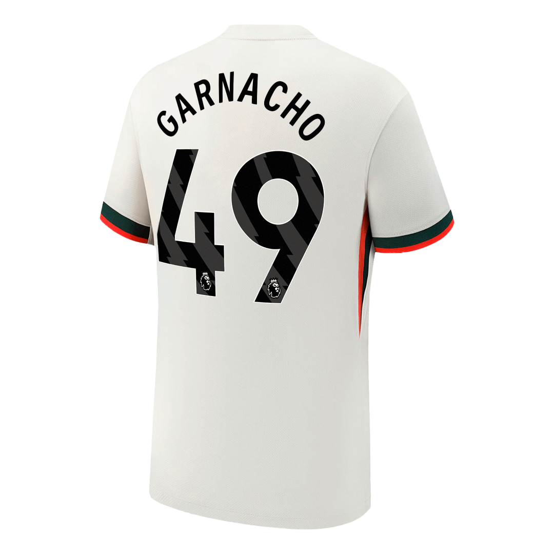 Pánské Chelsea GARNACHO #49 Pryč Fotbalový dres 2025/26