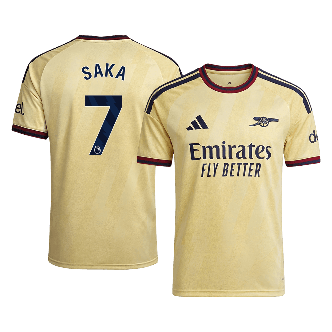 Arsenal SAKA #7 Třetí pryč Fotbalový dres 2026/27 - verze pro hráče