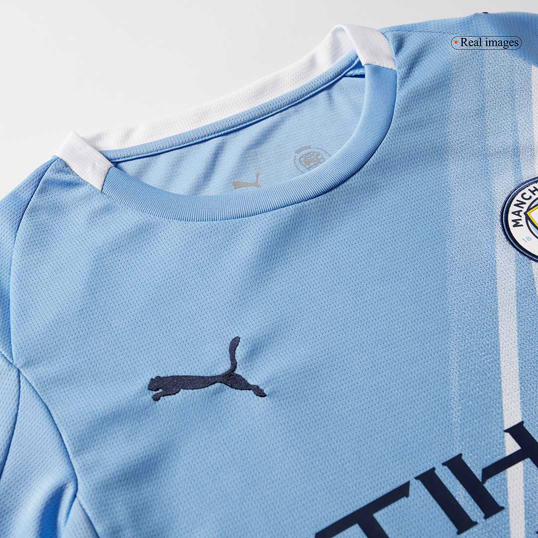 Manchester City men's home jersey set (jersey+shorts) 2025/26