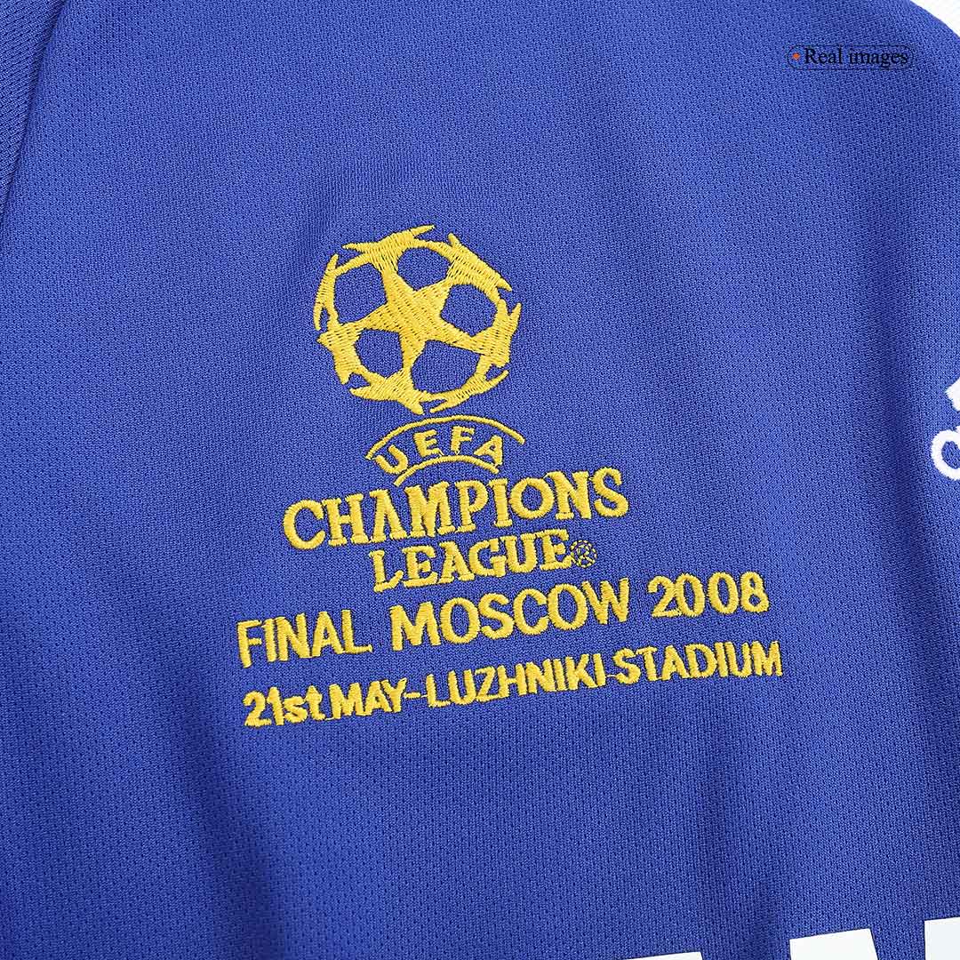 Chelsea Home Retro Soccer Jersey 2008 – UCL Final