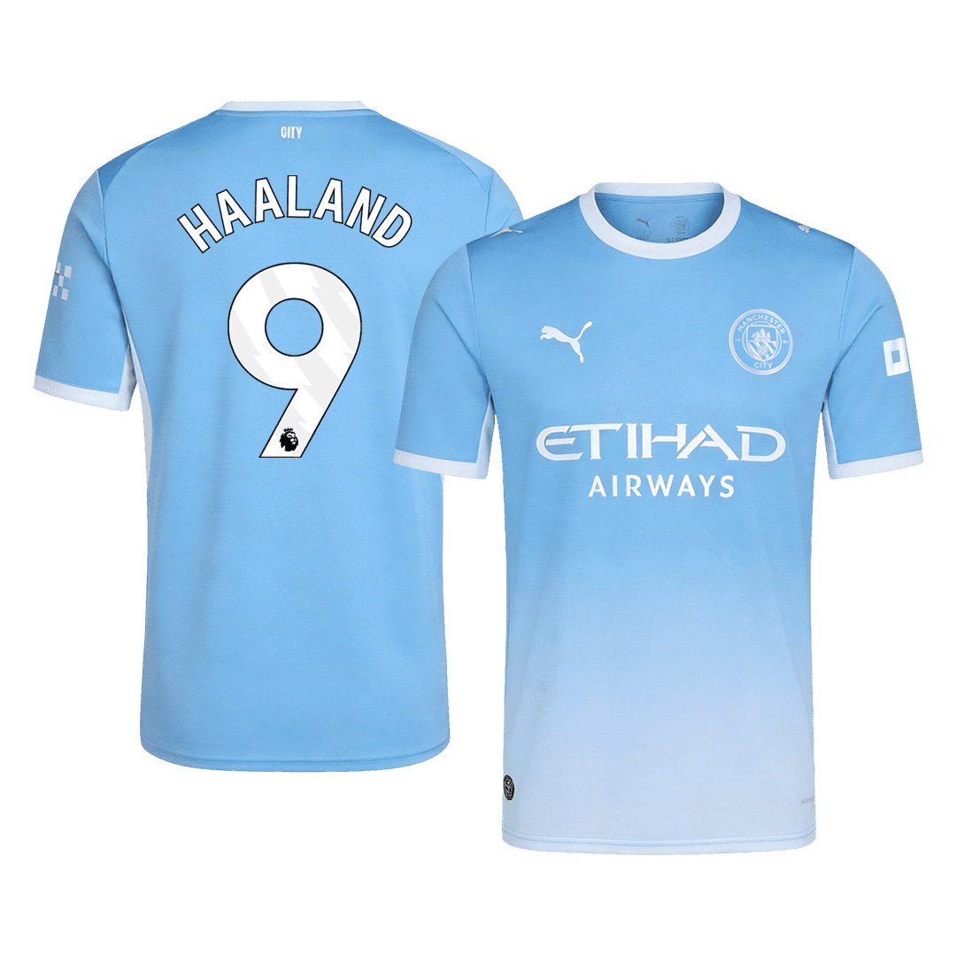 Pánské Manchester City HAALAND #9 Domov Fotbalový dres 2026/27